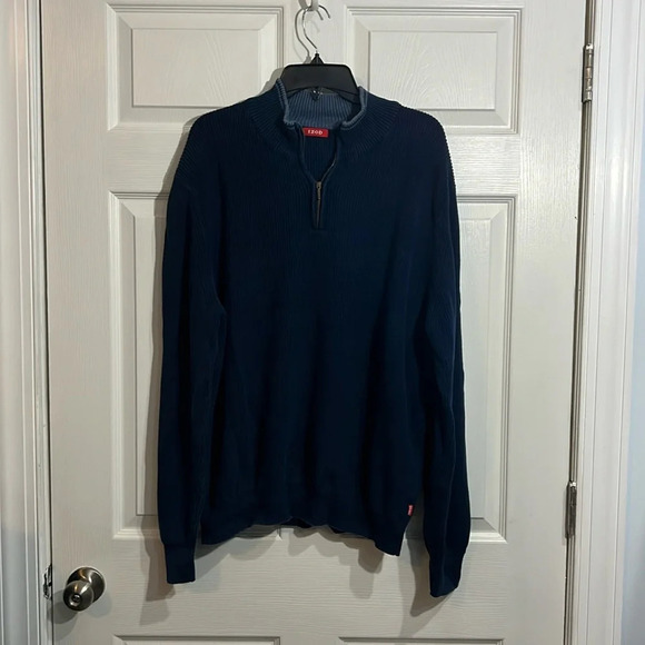 Izod men’s blue pullover- size XL - Blue - Picture 1 of 9